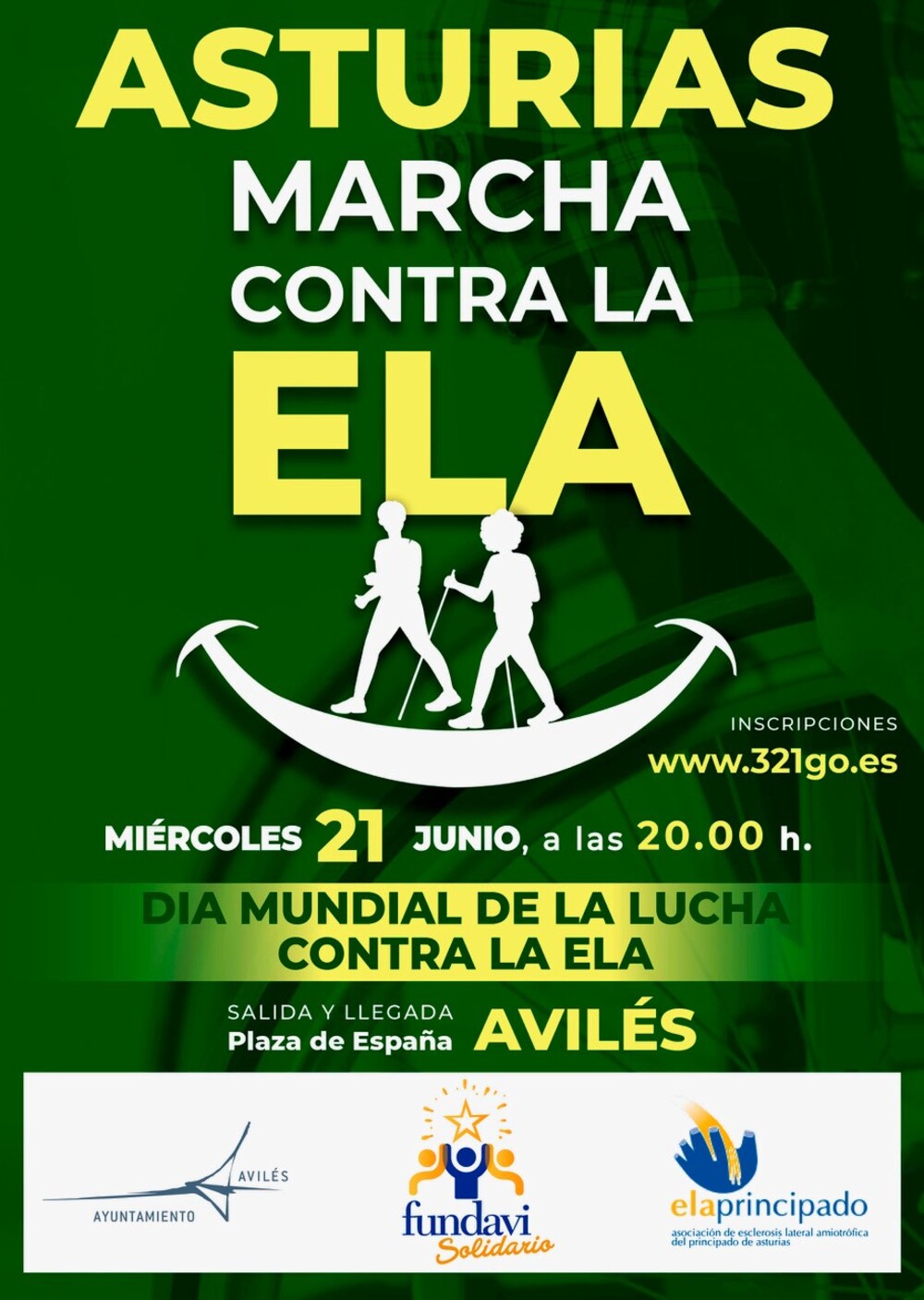 ASTURIAS MARCHA CONTRA LA ELA