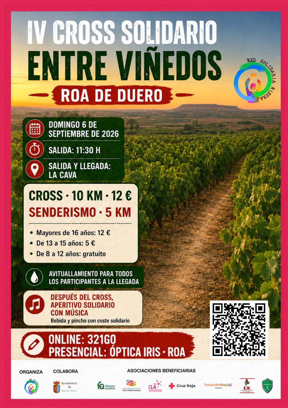 IV CROSS SOLIDARIO ENTRE VIÑEDOS