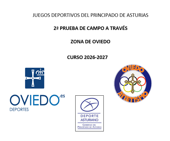2º Campo a Través Escolar Zonal de  Oviedo - 2026
